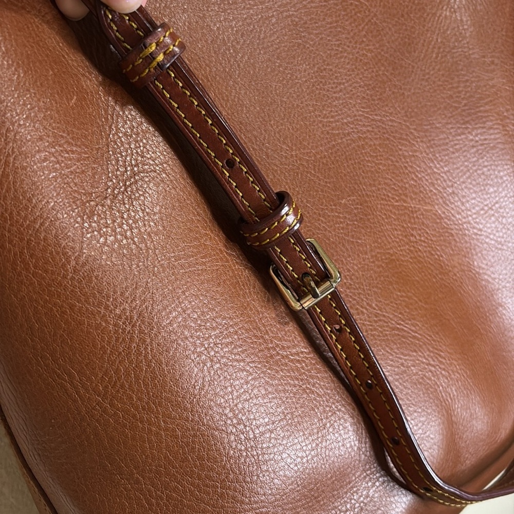 Madewell Tan Leather Tote Bag - Picture 3 of 9